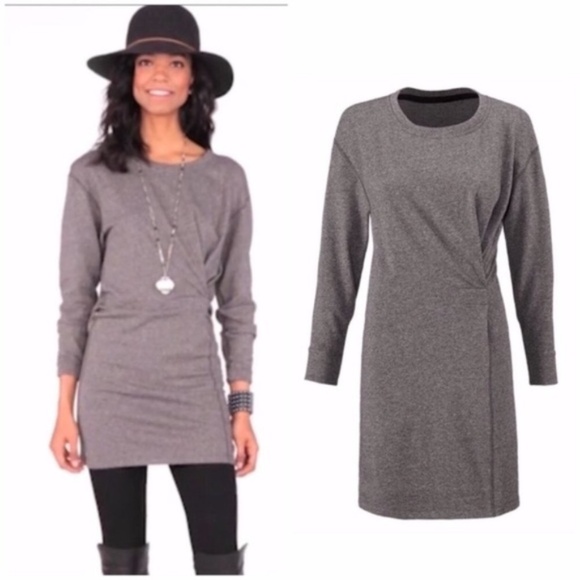 EUC CAbi Obsidian Put on Crewneck Dress size S - Picture 2 of 5